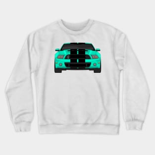 MUSTANG SHELBY GT500 TURQUOISE Crewneck Sweatshirt